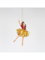 ΜΠΑΛΑΡΙΝΑ ΜΕ ΚΑΡΥΟΘΡΑΥΣΤΗ ΚΑΙ ΧΡΥΣΗ ΦΟΥΣΤΑ, 13cm