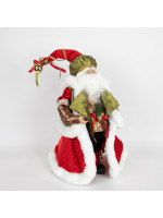 ΑΓΙΟΣ ΒΑΣΙΛΗΣ ΜΕ ΠΛΟΥΜΙΣΤΑ ΡΟΥΧΑ, 45.7cm