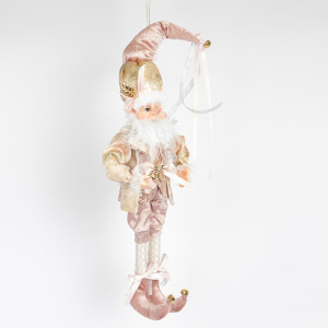 ΞΩΤΙΚΟ ΜΕ ΡΟΖ ΧΡΥΣΟ ΠΛΟΥΜΙΣΤΟ ΡΟΥΧΟ, 50.8cm