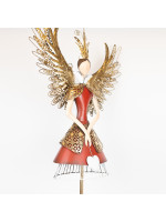 ΜΕΤΑΛΛΙΚΗ ΠΡΙΓΚΙΠΙΣΣΑ ΜΕ ΛΕΥΚΗ ΚΑΡΔΙΑ, 104.14cm