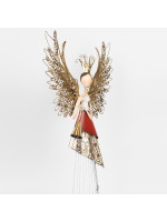 ΜΕΤΑΛΛΙΚΗ ΠΡΙΓΚΙΠΙΣΣΑ ΜΕ ΜΟΥΣΙΚΟ ΟΡΓΑΝΟ, 70.49cm