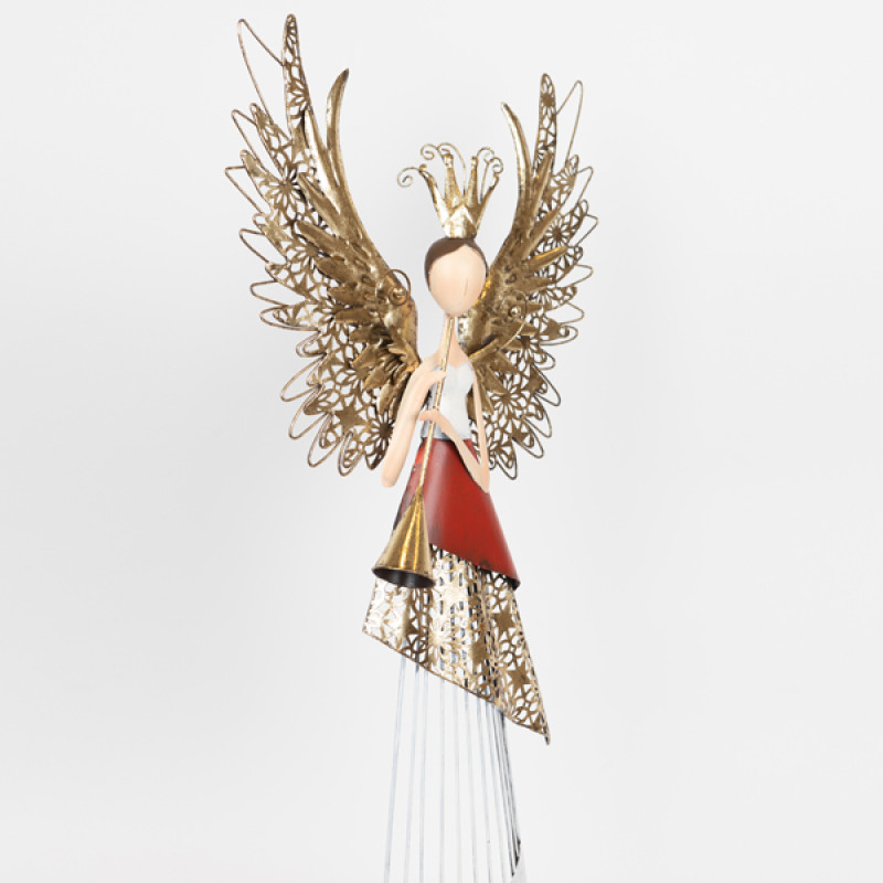 ΜΕΤΑΛΛΙΚΗ ΠΡΙΓΚΙΠΙΣΣΑ ΜΕ ΜΟΥΣΙΚΟ ΟΡΓΑΝΟ, 70.49cm