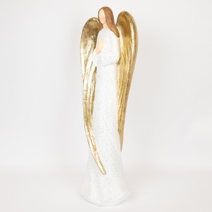 ΑΓΓΕΛΟΣ ΜΕ ΛΕΥΚΑ ΡΟΥΧΑ, 77cm