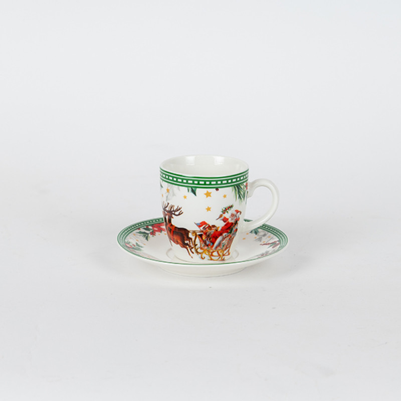 ΚΟΥΠΑ ΜΕ ΠΙΑΤΑΚΙ ΚΑΙ ΧΡΙΣΤΟΥΓΕΝΝΙΑΤΙΚΗ ΠΑΡΑΣΤΑΣΗ, 80ml, ΣΕΤ 2 ΤΜΧ