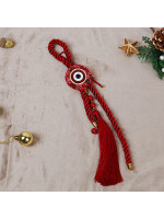 ΚΡΕΜΑΣΤΟ ΓΟΥΡΙ, ΚΟΚΚΙΝΟ, ΜΕ ΧΡΥΣΕΣ ΛΕΠΤΟΜΕΡΕΙΕΣ ΚΑΙ ΜΑΤΙ, 38cm