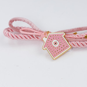 ΚΡΕΜΑΣΤΟ ΓΟΥΡΙ, ΡΟΖ, ΜΕ ΣΠΙΤΑΚΙ, 30cm