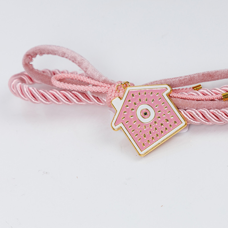 ΚΡΕΜΑΣΤΟ ΓΟΥΡΙ, ΡΟΖ, ΜΕ ΣΠΙΤΑΚΙ, 30cm