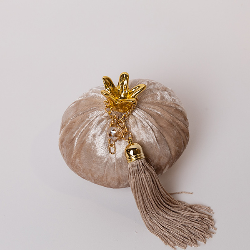 ΡΟΔΙ, ΒΕΛΟΥΔΙΝΟ, ΣΑΜΠΑΝΙ, ΜΕ ΧΡΥΣΕΣ ΛΕΠΤΟΜΕΡΕΙΕΣ, 10cm