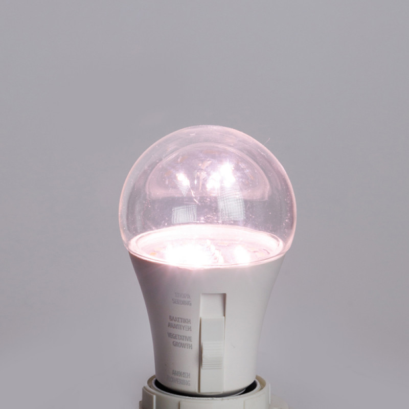 ΛΑΜΠΑ LED SMD ΑΝΑΠΤΥΞΗΣ ΦΥΤΩΝ ΜΕ DIP ΔΙΑΚΟΠΤΗ 9W A60 E27 220-240V