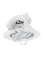 ΣΠΟΤ ΧΩΝΕΥΤΟ ΣΤΕΓΑΝΟ ΚΙΝΗΤΟ 5.5W Φ87 TRIAC 3CCT IP44 MΕ CONNECTION BOX ΛΕΥΚΟ