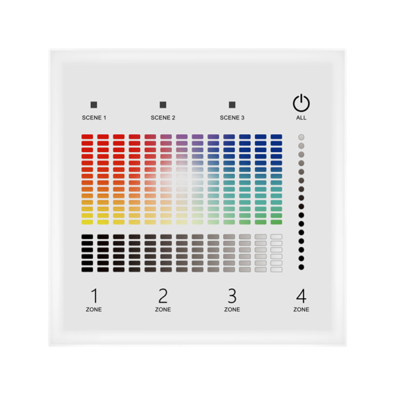 DALI MASTER ΧΩΝΕΥΤΟ ''TD4-4S'' 4 ΔΙΑΔΡΟΜΕΣ RGBW RF
