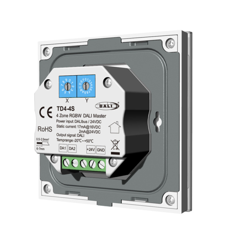 DALI MASTER ΧΩΝΕΥΤΟ ''TD4-4S'' 4 ΔΙΑΔΡΟΜΕΣ RGBW RF