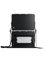 ΠΡΟΒΟΛΕΑΣ LED SMD 200W AC120-277V ΜΑΥΡΟΣ IP66 5000K PRO