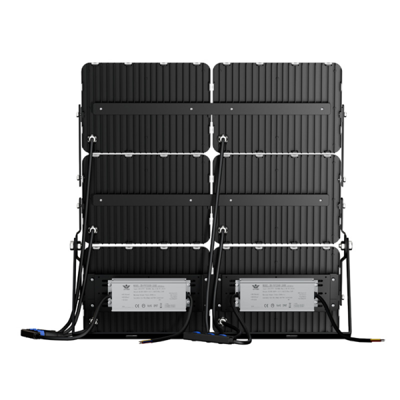 ΠΡΟΒΟΛΕΑΣ LED SMD 600W AC120-277V ΜΑΥΡΟΣ IP66 4000K PRO