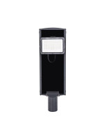 ΦΩΤΙΣΤΙΚΟ ΔΡΟΜΟΥ ΗΛΙΑΚΟ ΜΕ ΑΝΙΧΝΕΥΤΗ ΚΙΝΗΣΗΣ LED SMD 17W ΑΛΟΥΜΙΝΙΟΥ ΓΚΡΙ 6000Κ IP66 LUNA