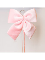 ΦΙΟΓΚΟΣ, ΒΕΛΟΥΔΙΝΟΣ ΡΟΖ, ΜΕ ΚΟΡΔΕΛΑ, 34cm