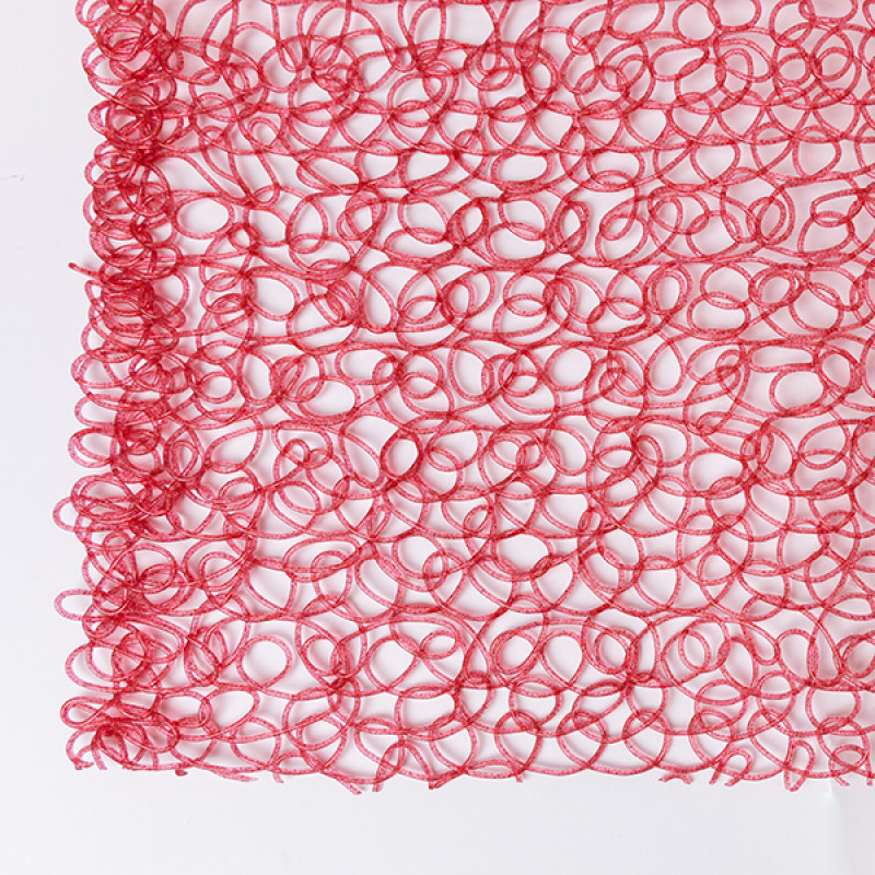 ΦΡΑΧΤΗΣ PVC, ΚΟΚΚΙΝΟΣ ΜΕ GLITTER, 1x10cm (ΤΙΜΗ ΑΝΑ ΜΕΤΡΟ)