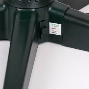 ΒΑΣΗ ΔΕΝΤΡΟΥ, ΠΕΡΙΣΤΡΕΦΟΜΕΝΗ, ΠΡΑΣΙΝΗ, Φ65*H20.5cm