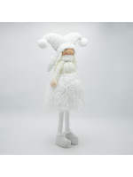 ΚΟΡΙΤΣΑΚΙ ΜΕ ΛΕΥΚΑ ΡΟΥΧΑ ΚΑΙ ΦΩΤΙΖΟΜΕΝΗ ΦΟΥΣΤΑ, 63cm