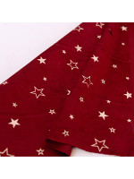 ΡΑΝΕΡ, ΚΟΚΚΙΝΟ ΒΕΛΟΥΔΟ ΜΕ ΣΑΜΠΑΝΙ ΑΣΤΕΡΑΚΙΑ, 35x200cm