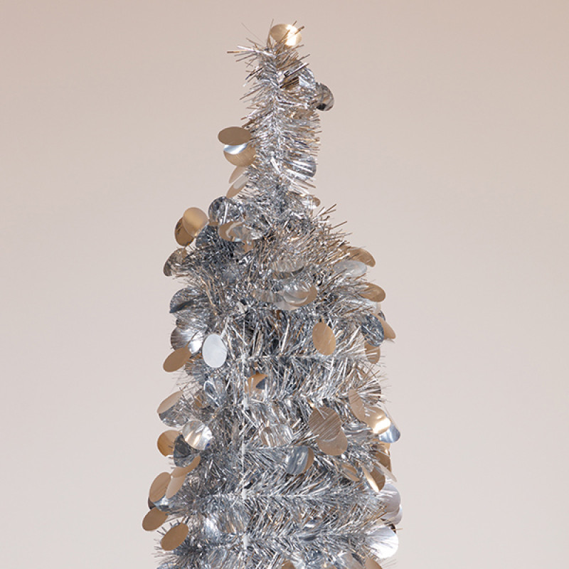 ΚΩΝΟΣ ΜΕ ΠΑΓΙΕΤΕΣ, ΑΣΗΜΙ, ΑΝΑΔΙΠΛΟΥΜΕΝΟΣ 150cm