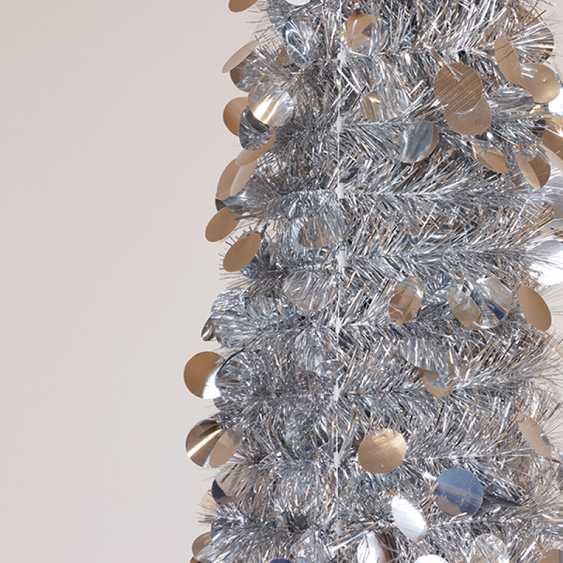 ΚΩΝΟΣ ΜΕ ΠΑΓΙΕΤΕΣ, ΑΣΗΜΙ, ΑΝΑΔΙΠΛΟΥΜΕΝΟΣ 150cm