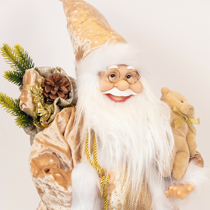 ΑΗ ΒΑΣΙΛΗΣ ΜΕ ΣΑΜΠΑΝΙ ΡΟΥΧΑ ΚΑΙ ΑΡΚΟΥΔΑΚΙ, 60cm