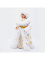 ΚΟΥΚΛΙΤΣΑ ΜΕ ΛΕΥΚΗ ΚΑΠΑ, 45cm