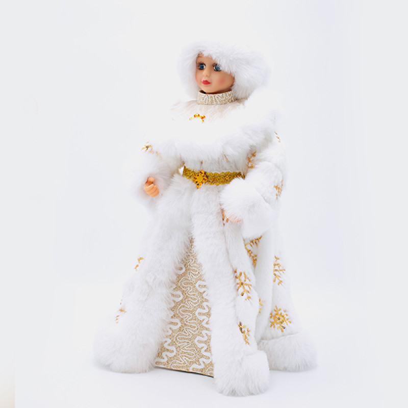 ΚΟΥΚΛΙΤΣΑ ΜΕ ΛΕΥΚΗ ΚΑΠΑ, 45cm