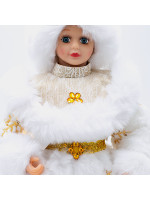 ΚΟΥΚΛΙΤΣΑ ΜΕ ΛΕΥΚΗ ΚΑΠΑ, 45cm