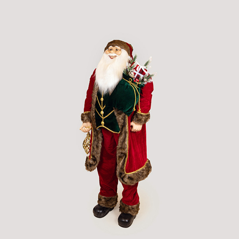 ΑΗ ΒΑΣΙΛΗΣ ΜΕ ΚΟΚΚΙΝΑ ΚΑΙ ΜΠΟΡΝΤΟ ΡΟΥΧΑ, 150cm