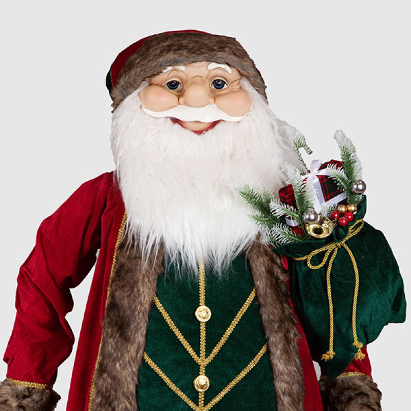 ΑΗ ΒΑΣΙΛΗΣ ΜΕ ΚΟΚΚΙΝΑ ΚΑΙ ΜΠΟΡΝΤΟ ΡΟΥΧΑ, 180cm