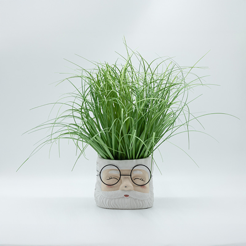 ΚΑΣΠΟ ΑΠΌ ΤΣΙΜΕΝΤΟ, ΠΡΟΣΩΠΟ ΑΗ ΒΑΣΙΛΗ, 17x15.5x13cm