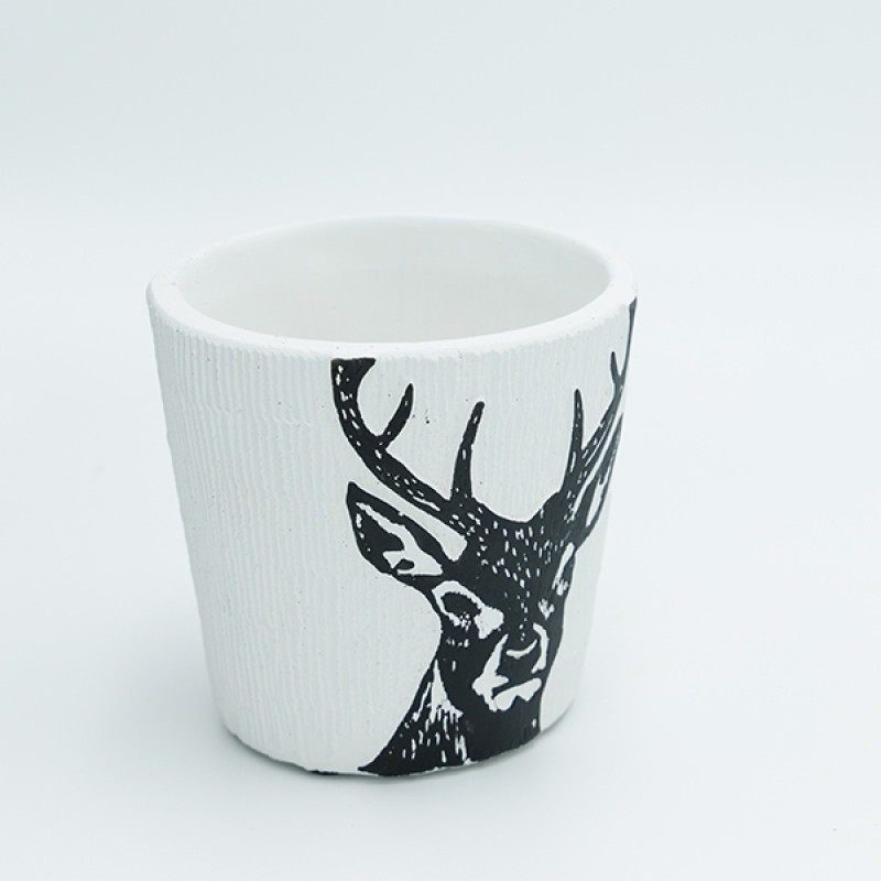 ΚΑΣΠΟ ΑΠΌ ΤΣΙΜΕΝΤΟ, ΜΕ ΤΑΡΑΝΔΟ, 10.5x10.5x10cm