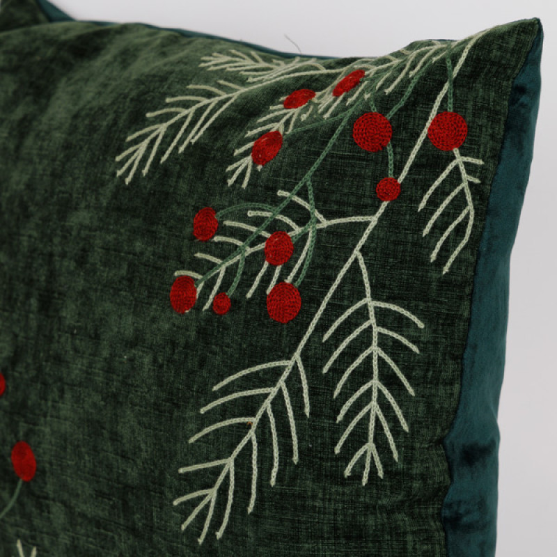 ΜΑΞΙΛΑΡΙ, ΠΡΑΣΙΝΟ ΒΕΛΟΥΔΟ, ΜΕ ΓΚΙ, 45x45cm