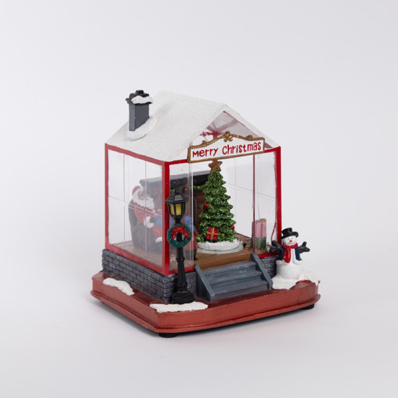 ΣΠΙΤΑΚΙ ΜΕ ΑΓΙΟ ΒΑΣΙΛΗ ΚΑΙ ΤΖΑΚΙ, ΜΠΑΤΑΡΙΑΣ, 16.5x14.5x17.5cm