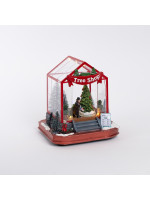 ΚΑΤΑΣΤΗΜΑ ΔΕΝΤΡΩΝ, ΜΕ ΦΩΣ ΚΑΙ ΚΙΝΗΣΗ, ΜΠΑΤΑΡΙΑΣ, 16.5x14.5x17.5cm