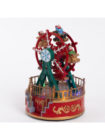 ΡΟΔΑ ΛΟΥΝΑ ΠΑΡΚ, ΜΕ ΧΙΟΝΟΝΙΦΑΔΑ, ΜΕ ΦΩΣ, ΜΟΥΣΙΚΗ ΚΑΙ ΚΙΝΗΣΗ, ΜΠΑΤΑΡΙΑΣ, 13x13x18.5cm