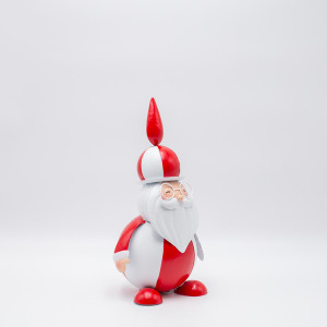 ΑΓΙΟΣ ΒΑΣΙΛΗΣ, CANDY, ΜΕΤΑΛΛΙΚΟΣ, 14x13x30cm