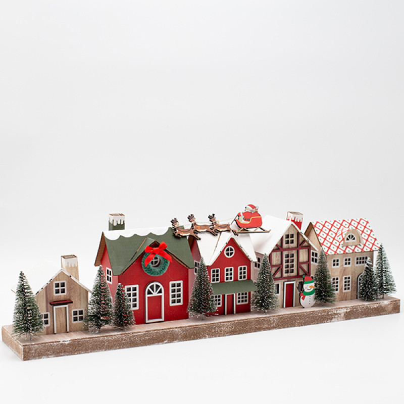 ΧΑΡΤΙΝΑ ΣΠΙΤΑΚΙΑ, ΦΩΤΙΖΟΜΕΝΑ, 50.8x9x15cm