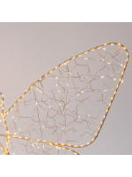 ΠΕΤΑΛΟΥΔΑ ΦΩΤΙΖΟΜΕΝΗ, ΜΕΤΑΣΧΗΜΑΤΙΣΤΗ, ΧΡΟΝΟΔΙΑΚΟΠΤΗ, ΑΣΗΜΙ ΧΑΛΚΙΝΟ ΚΑΛΩΔΙΟ, 250 ΣΚΟΥΡΟ ΘΕΡΜΟ ΛΕΥΚΟ & 150+36 FLASH ΘΕΡΜΟ ΛΕΥΚΟ LED, ΠΡΟΕΚΤΑΣΗ ΠΑΡΟΧΗΣ 5m, IP44