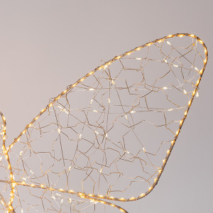 ΠΕΤΑΛΟΥΔΑ ΦΩΤΙΖΟΜΕΝΗ, ΜΕΤΑΣΧΗΜΑΤΙΣΤΗ, ΧΡΟΝΟΔΙΑΚΟΠΤΗ, ΑΣΗΜΙ ΧΑΛΚΙΝΟ ΚΑΛΩΔΙΟ, 250 ΣΚΟΥΡΟ ΘΕΡΜΟ ΛΕΥΚΟ & 150+36 FLASH ΘΕΡΜΟ ΛΕΥΚΟ LED, ΠΡΟΕΚΤΑΣΗ ΠΑΡΟΧΗΣ 5m, IP44