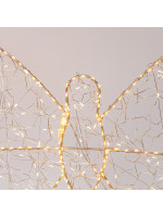 ΠΕΤΑΛΟΥΔΑ ΦΩΤΙΖΟΜΕΝΗ, ΜΕΤΑΣΧΗΜΑΤΙΣΤΗ, ΧΡΟΝΟΔΙΑΚΟΠΤΗ, ΑΣΗΜΙ ΧΑΛΚΙΝΟ ΚΑΛΩΔΙΟ, 250 ΣΚΟΥΡΟ ΘΕΡΜΟ ΛΕΥΚΟ & 150+36 FLASH ΘΕΡΜΟ ΛΕΥΚΟ LED, ΠΡΟΕΚΤΑΣΗ ΠΑΡΟΧΗΣ 5m, IP44