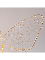 ΠΕΤΑΛΟΥΔΑ ΦΩΤΙΖΟΜΕΝΗ, ΜΕΤΑΣΧΗΜΑΤΙΣΤΗ, ΧΡΟΝΟΔΙΑΚΟΠΤΗ, ΑΣΗΜΙ ΧΑΛΚΙΝΟ ΚΑΛΩΔΙΟ, 380 ΣΚΟΥΡΟ ΘΕΡΜΟ ΛΕΥΚΟ & 320+60 FLASH ΘΕΡΜΟ ΛΕΥΚΟ LED, ΠΡΟΕΚΤΑΣΗ ΠΑΡΟΧΗΣ 5m, IP44