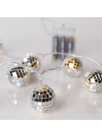 ΣΕΙΡΑ, 10 LED 5mm, DISCO ΜΠΑΛΙΤΣΕΣ, ΜΠΑΤΑΡΙΑΣ 3xAA, ΧΡΟΝΟΔΙΑΚΟΠΤΗ, ΔΙΑΦΑΝΟ PVC ΚΑΛΩΔΙΟ, ΘΕΡΜΟ ΛΕΥΚΟ LED ΑΝΑ 15cm, ΠΡΟΕΚΤΑΣΗ ΠΑΡΟΧΗΣ 30cm, IP20