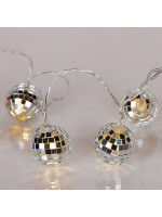 ΣΕΙΡΑ, 10 LED 5mm, DISCO ΜΠΑΛΙΤΣΕΣ, ΜΠΑΤΑΡΙΑΣ 3xAA, ΧΡΟΝΟΔΙΑΚΟΠΤΗ, ΔΙΑΦΑΝΟ PVC ΚΑΛΩΔΙΟ, ΘΕΡΜΟ ΛΕΥΚΟ LED ΑΝΑ 15cm, ΠΡΟΕΚΤΑΣΗ ΠΑΡΟΧΗΣ 30cm, IP20