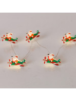 ΣΕΙΡΑ, 20 MINI LED, ΑΓΙΟΣ ΒΑΣΙΛΗΣ ΜΕ ΑΕΡΟΠΛΑΝΟ, ΜΠΑΤΑΡΙΑΣ 3xAA, ΧΡΟΝΟΔΙΑΚΟΠΤΗ, ΑΣΗΜΙ ΧΑΛΚΙΝΟ ΚΑΛΩΔΙΟ, ΘΕΡΜΟ ΛΕΥΚΟ LED ΑΝΑ 10cm, ΠΡΟΕΚΤΑΣΗ ΠΑΡΟΧΗΣ 30cm, IP20