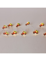 ΣΕΙΡΑ, 20 MINI LED, ΑΓΙΟΣ ΒΑΣΙΛΗΣ ΜΕ AMAΞΙ, ΜΠΑΤΑΡΙΑΣ 3xAA, ΧΡΟΝΟΔΙΑΚΟΠΤΗ, ΑΣΗΜΙ ΧΑΛΚΙΝΟ ΚΑΛΩΔΙΟ, ΘΕΡΜΟ ΛΕΥΚΟ LED ΑΝΑ 10cm, ΠΡΟΕΚΤΑΣΗ ΠΑΡΟΧΗΣ 30cm, IP20