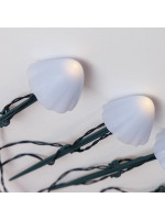 ΣΕΙΡΑ, 8 LED 5mm, ΛΕΥΚΑ ΠΛΑΣΤΙΚΑ ΜΑΝΙΤΑΡΙΑ H20cm, ΗΛΙΑΚΟ ΠΑΝΕΛ ΜΕ ΑΙΣΘΗΤΗΡΑ ΦΩΤΟΣ, ΠΡΑΣΙΝΟ PVC ΚΑΛΩΔΙΟ, ΘΕΡΜΟ ΛΕΥΚΟ LED ANA 50cm, ΠΡΟΕΚΤΑΣΗ ΠΑΡΟΧΗΣ 1m, IP44