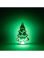 ΔΙΑΚΟΣΜΗΤΙΚΟ ΣΧΕΔΙΟ ΚΑΘΡΕΦΤΗΣ ΜΕ LED ΤΑΙΝΙΑ, 193 LED, ΧΡΙΣΤΟΥΓΕΝΝΙΑΤΙΚΟ ΔΕΝΤΡΟ 40x25cm, ΜΕΤΑΣΧΗΜΑΤΙΣΤΗ, ΧΡΩΜΑΤΙΣΤΟ LED, ΠΡΟΕΚΤΑΣΗ ΠΑΡΟΧΗΣ 3m, IP44